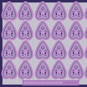 Kitty Planchette Cat Toys in Lavender