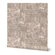 Tokyo toile intangible pantone warm