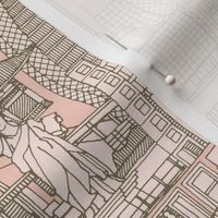 Tokyo toile intangible pantone warm