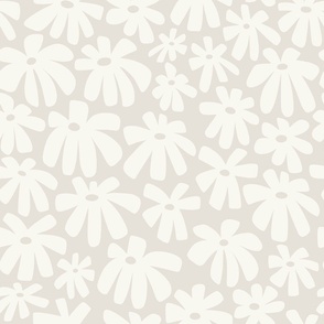 Bell Bottom Blossoms – Taupe