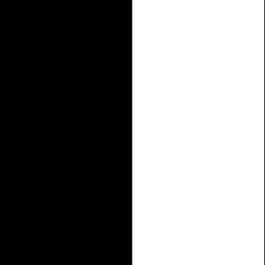 stripe - thick vertical black white cabana