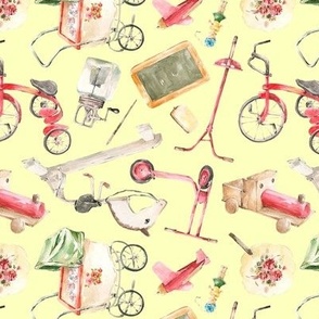 Nostalgic Toys Pattern_yellow_1k