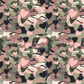 Heart Military Camouflage