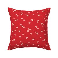 Cute Red  Hearts 10x10
