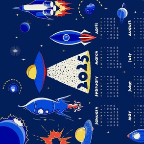 2025 calendar space adventure