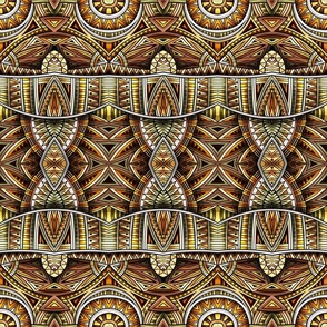 Ethnic geometrical ornament 6