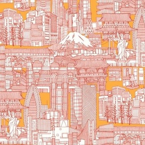 Tokyo toile cider rio small