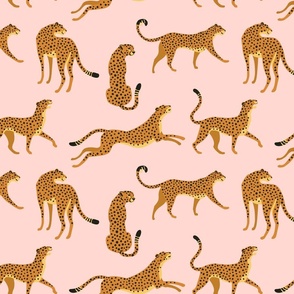 Cheetah Light Pink