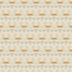 Yellow dragonflies/Small (SM22A-007a)