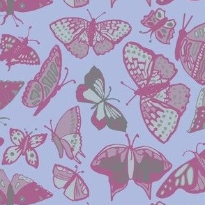 Butterflies flutterby!