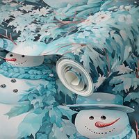 Frosty Friends – Gray Blue