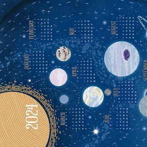 Solar System 2024 Calendar