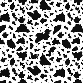 Cow animal skin texture print design