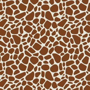 Giraffe animal skin texture print design