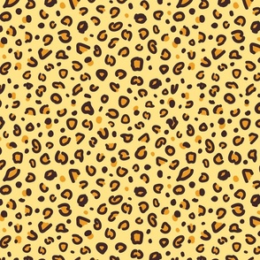 Leopard animal skin texture large print design
