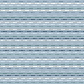 (S) Nautical rope stripes Coastal Chic blue gray