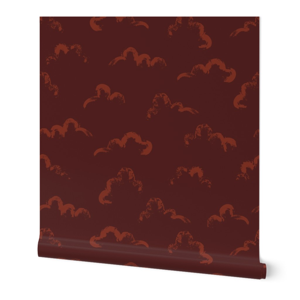 Scalloped Dreams - Cocoa bean brown