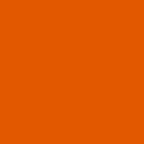 Dark Pumpkin Orange Solid Color Pairs 6051 C - 2024 Trending Shade - Hue
