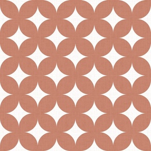 Geometric Mid Mod Flower
