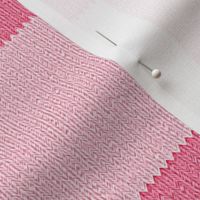 Gingham ~Think Pink! ~ Faux Knit