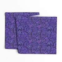 purple paisley