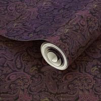 purple paisley