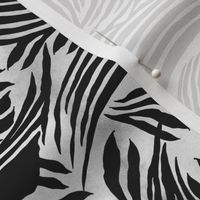 abstract zebra skin with black stripes