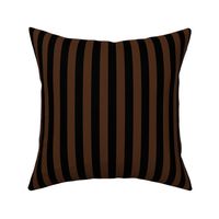 stripe - brown and black