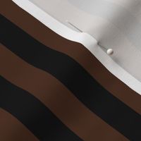 stripe - brown and black
