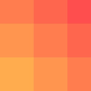 Sunrise Checkerboard Gradient | Large Scale