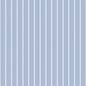 Ice Blue and Platinum White - Textured Vertical Stripe - small