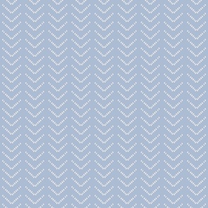 Ice Blue and Platinum White geometric brushstroke texture boho tribal chevron - small