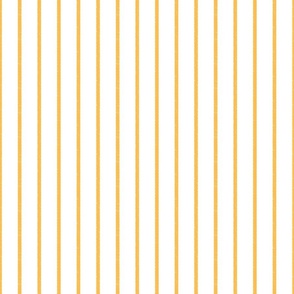 retro crisp white and daffodil yellow gold  - Textured Vertical Stripe - small