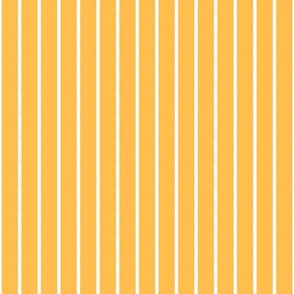 retro daffodil yellow gold  and crisp white - Textured Vertical Stripe - small