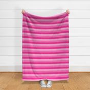 Monochromatic Shades Of Pink Stripes