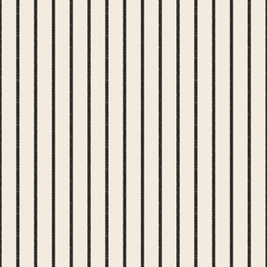 monochrome off white and black - Textured Vertical Pinstripe - small