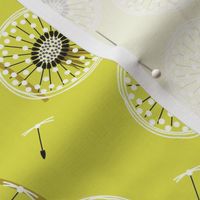 fanciful flight - make a dandelion wish! - spring green