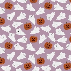 small 86-5 ghosts and jack-o-lanterns