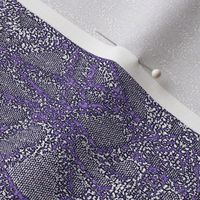 toile araignée violet et argent