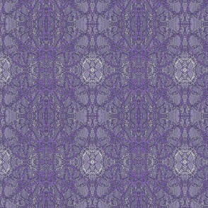 toile araignée violet et argent