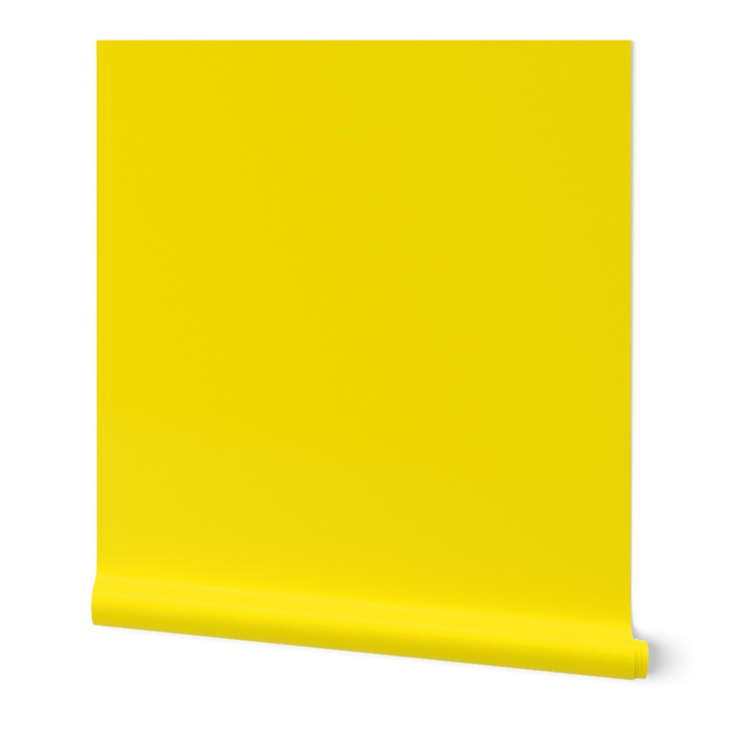 WDSR5 - Bright Yellow Solid aka Pure Yellow Solid - hex code ffe600