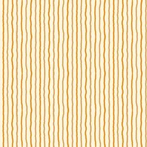 RETRO Wonky Stripes Burnt Orange, Brown, and Ivory