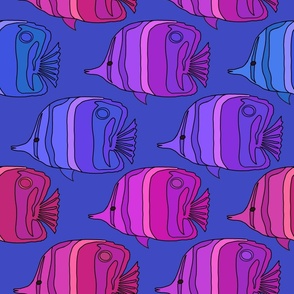 2288_pink-blue-lavender_fish_blue-bkgrnd