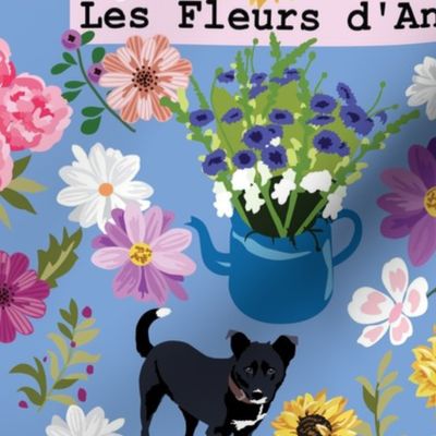 Charlotte's flower shop and dog les fleurs d ans