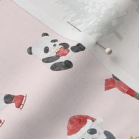 Cute Christmas Panda-small scale