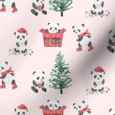 Cute Christmas Panda-small scale