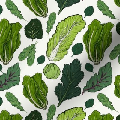 Leafy Greens Pattern - Original