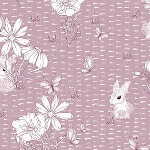 Coney [ bunny ] Garden - Tickled Pink