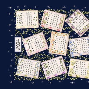 2024 Reading Through the Year Calendar