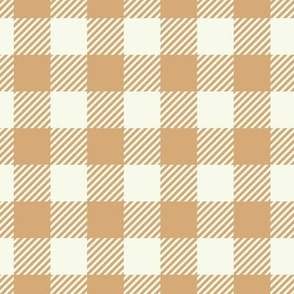 checkerboard Yellow and Cream Gingham